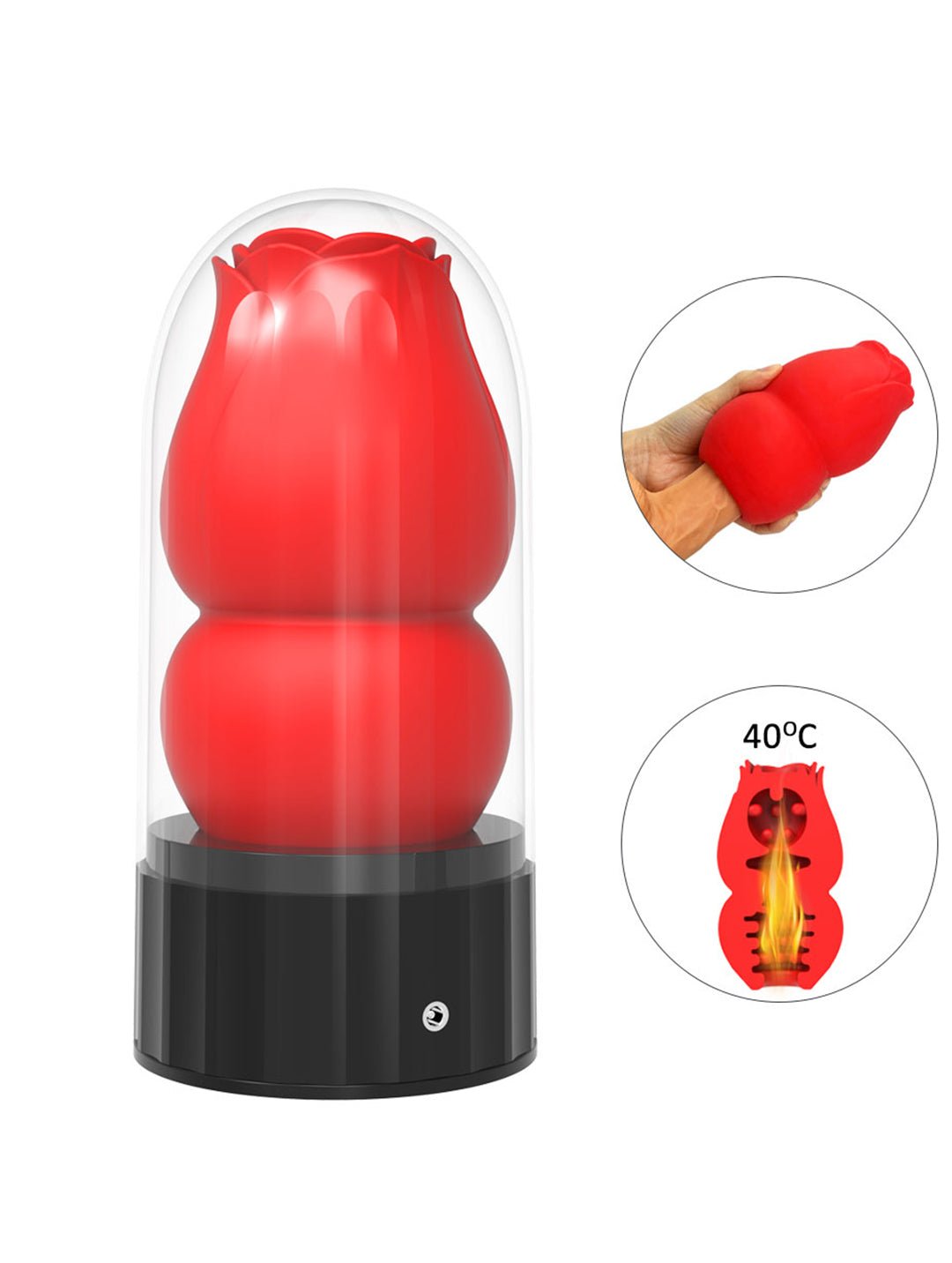 Adult toy rose penile training device heating mode masturbation cup - Sex  Toys & Erotic lingerie & Sex Doll - Best TPE & Adult Toys - Online Store |  Sexyabuy